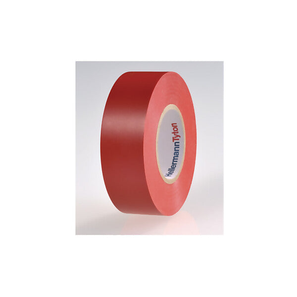 HellermannTyton PVC Isolierband 15-19x20 rot HTAPE-FLEX15-19x20RD